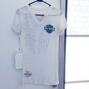 Harley Davidson Rhinestone Top